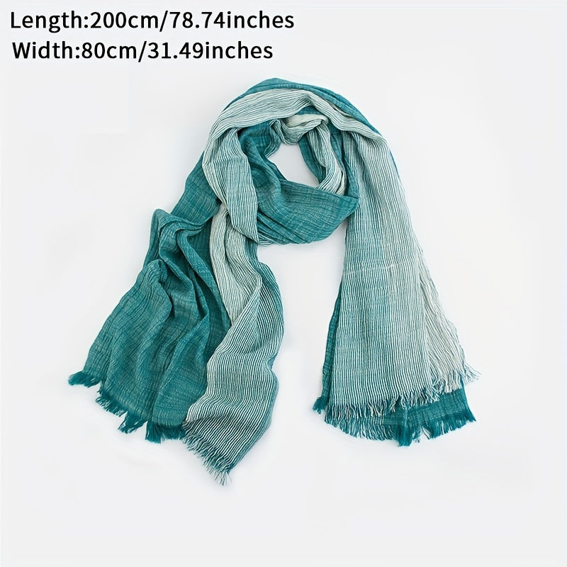Autumn and Winter Men's Warm Scarf.