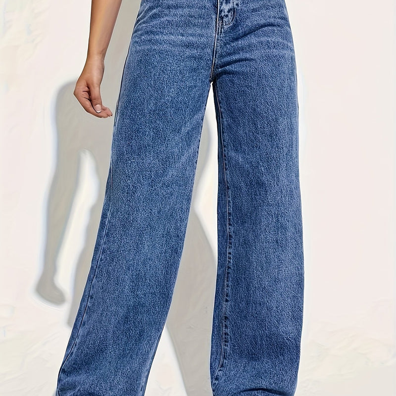 Women's Fashion Stretch Washed Denim Pants.