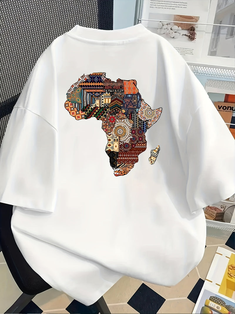 Women’s Clothing Print Tshirt Short Sleeve Crew Neck .