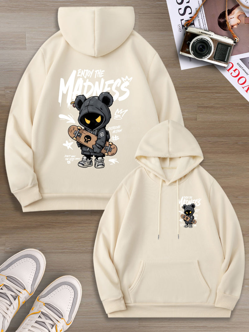 Men's Hooded Sweatshirt.