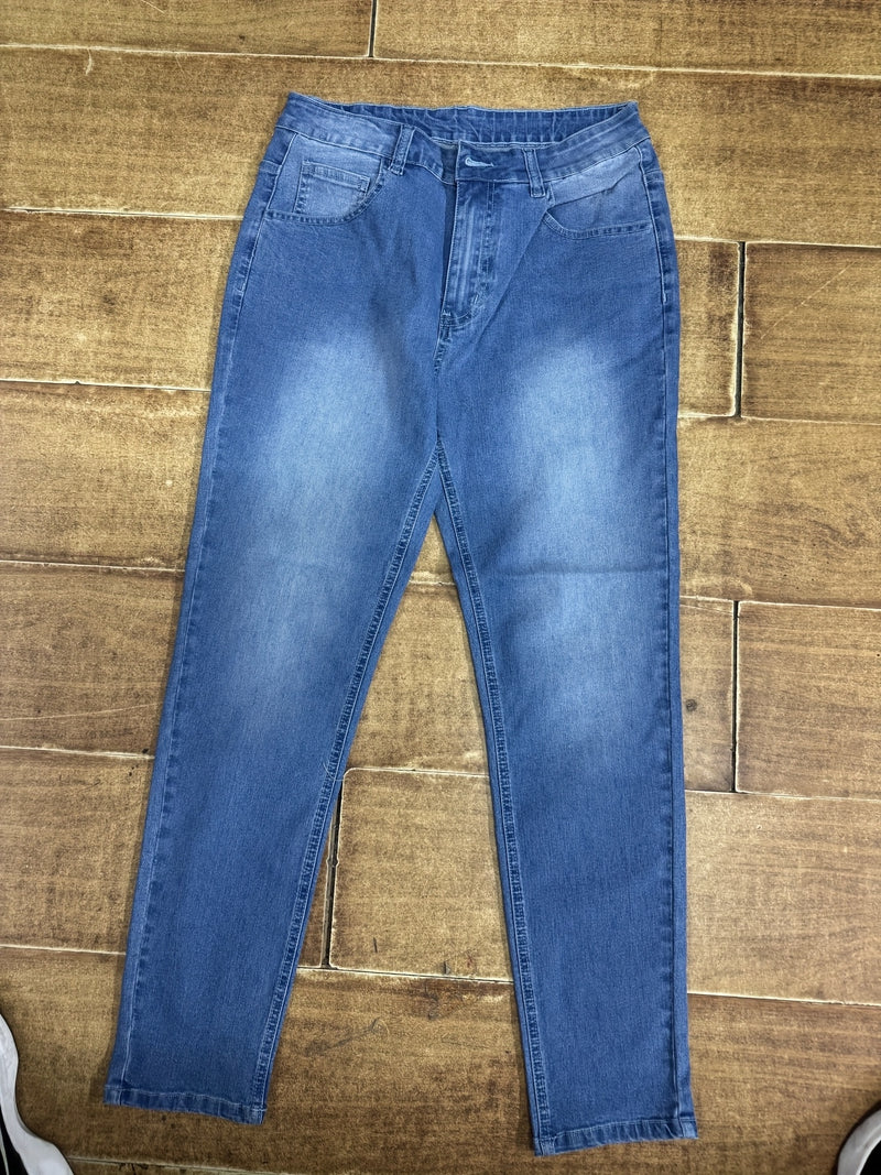 Men's Casual Slim Fit Stretch Denim Pants.