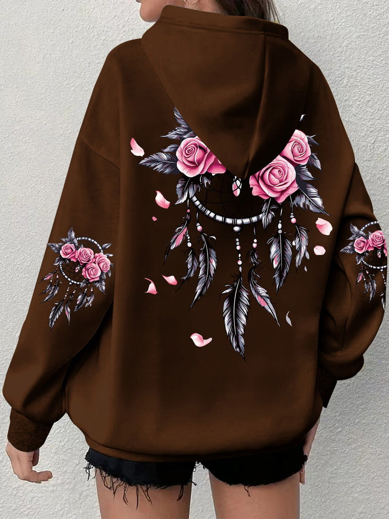 Women’s Comfortable Graphic Hoodie.