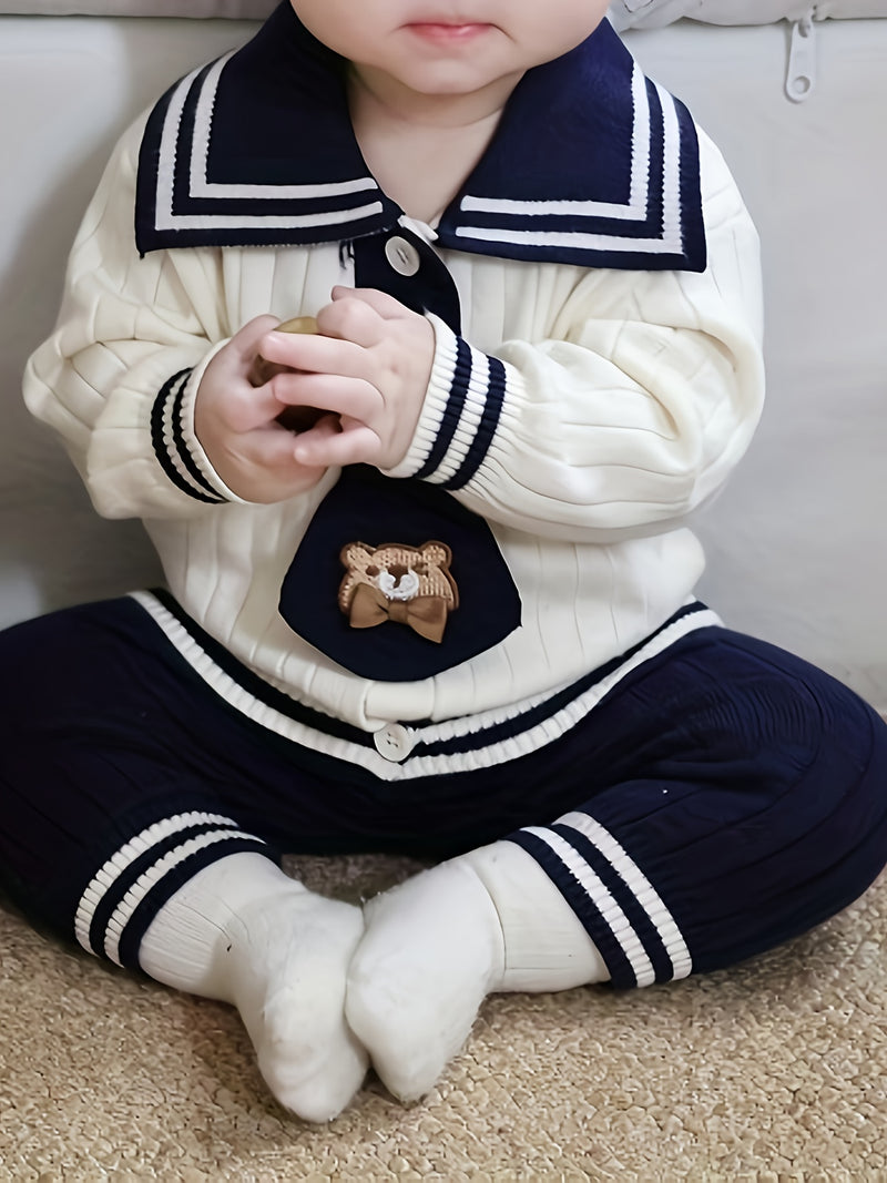 Newborn Autumn And Winter Outfit for Baby Boys.