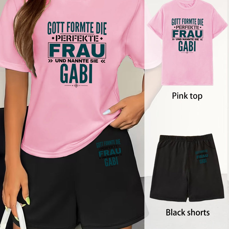 Women's Casual And Refreshing Two-Piece Set.