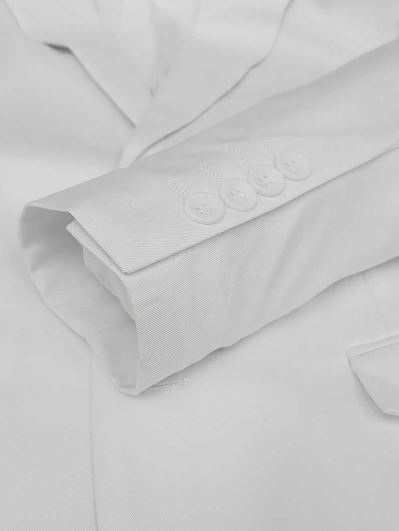A Men'S Two-Piece Suit Featuring a Easy And Stylish Design.