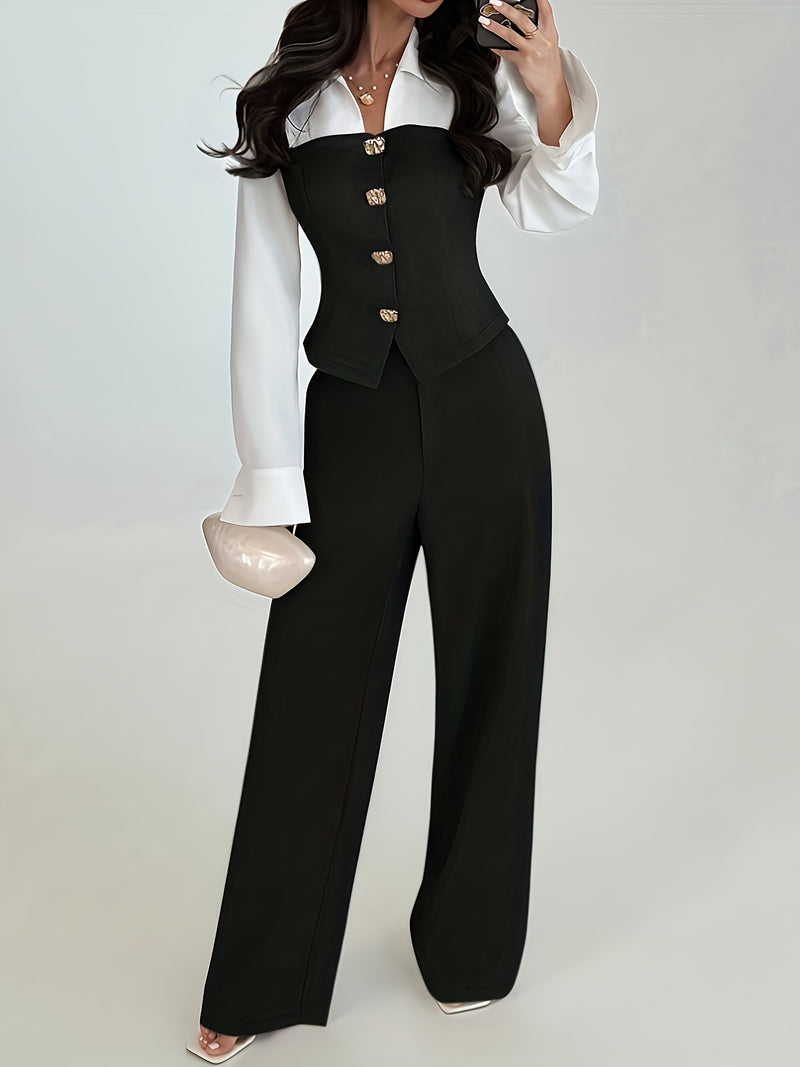 Women’s Casual And Elegant Two-Piece Set.