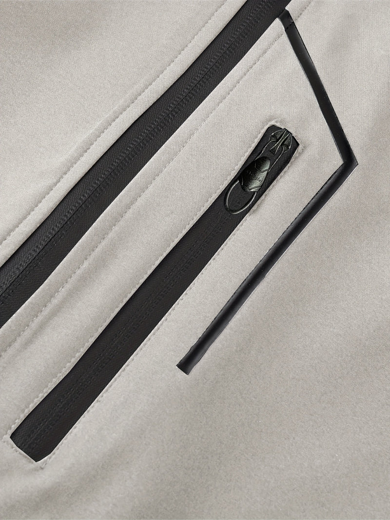 Men'S Casual Bomber Jacket | Spring-Autumn, Non-Stretch, Baseball Collar.