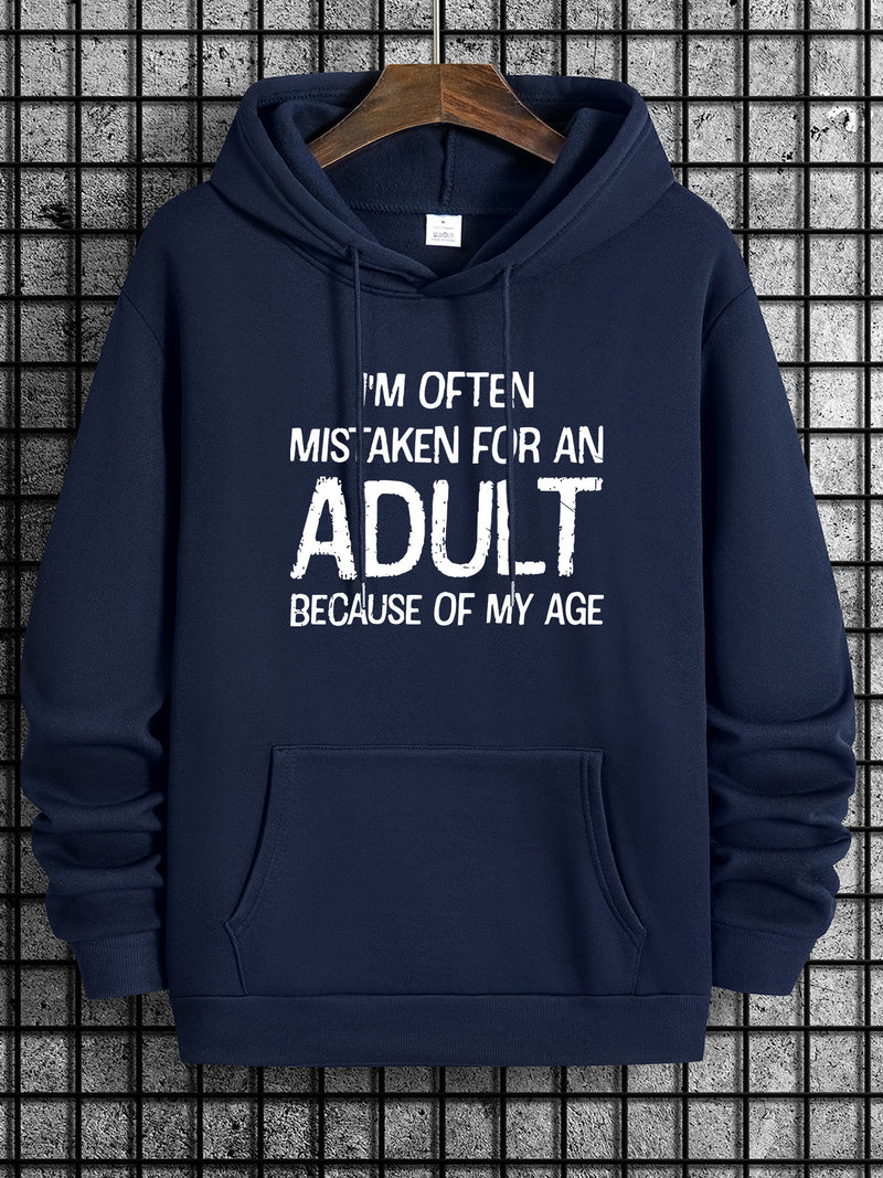 Men’s Hooded Sweatshirt New Spring.