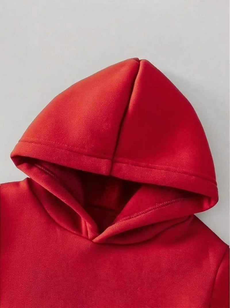 Boys USA Flag & Stars Stripes Hooded Sweatshirt - Boys 0-2 Years Old.