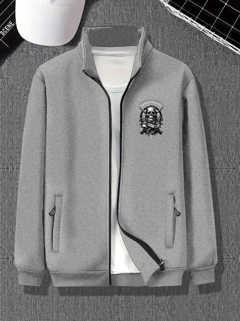 Spring and Autumn Men's Casual Jacket, Stylish Youth Coat.