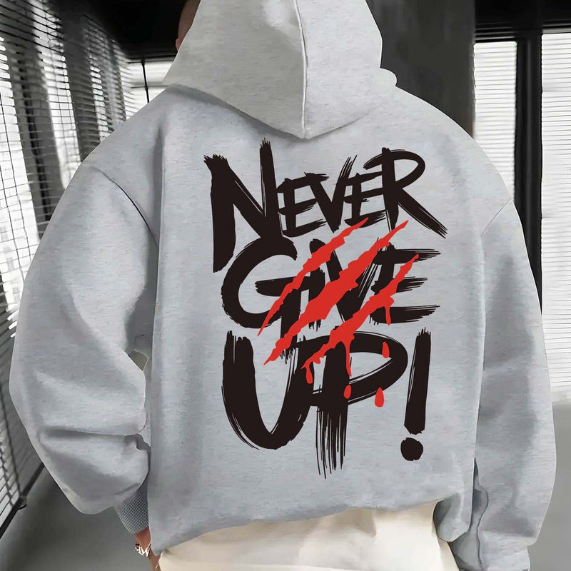 Men's Hooded Fleece  Sweatshirt.