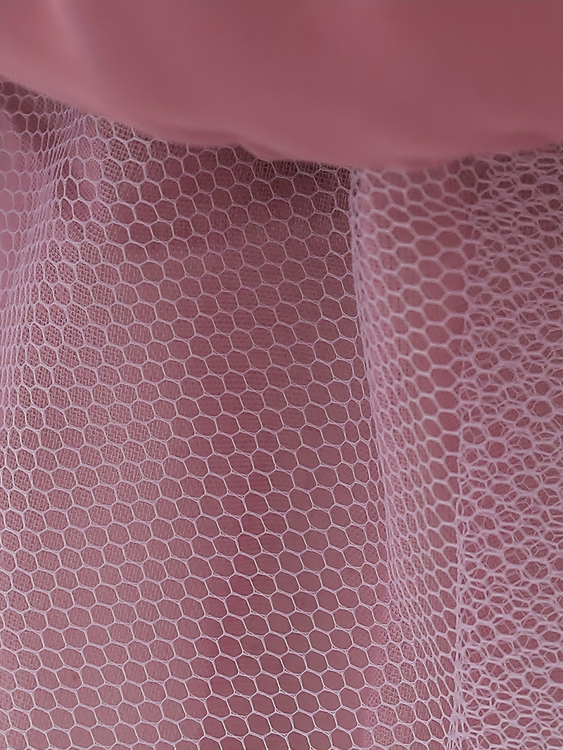 The Girl's Ethereal Puffy Dress, Perfect for a Baby's Birthday Party.