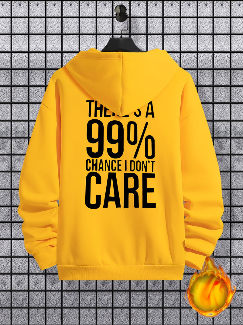 Men's Casual Pullover Hooded Sweatshirt.