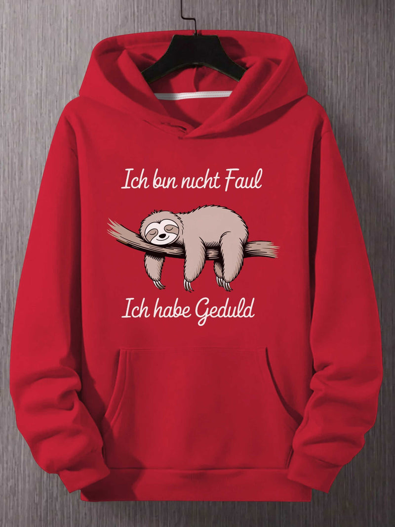 Men's Hooded Sweatshirt.