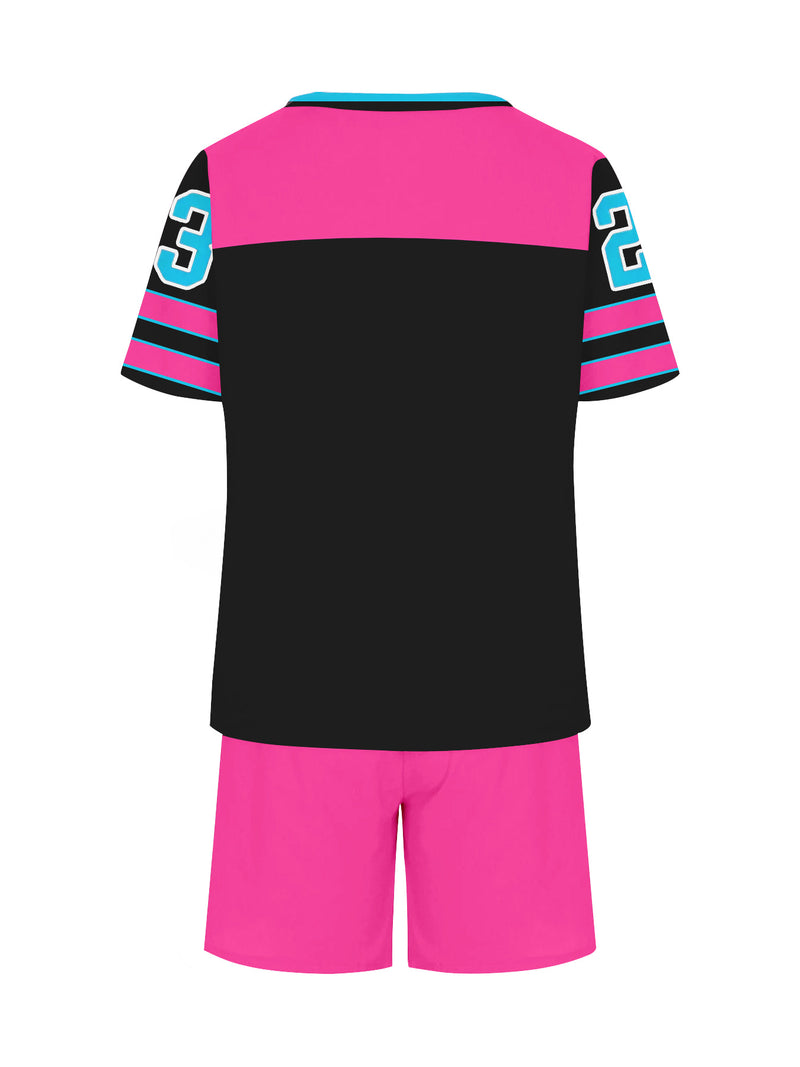 Casual Shorts Men's Trendy 2pcs Set.