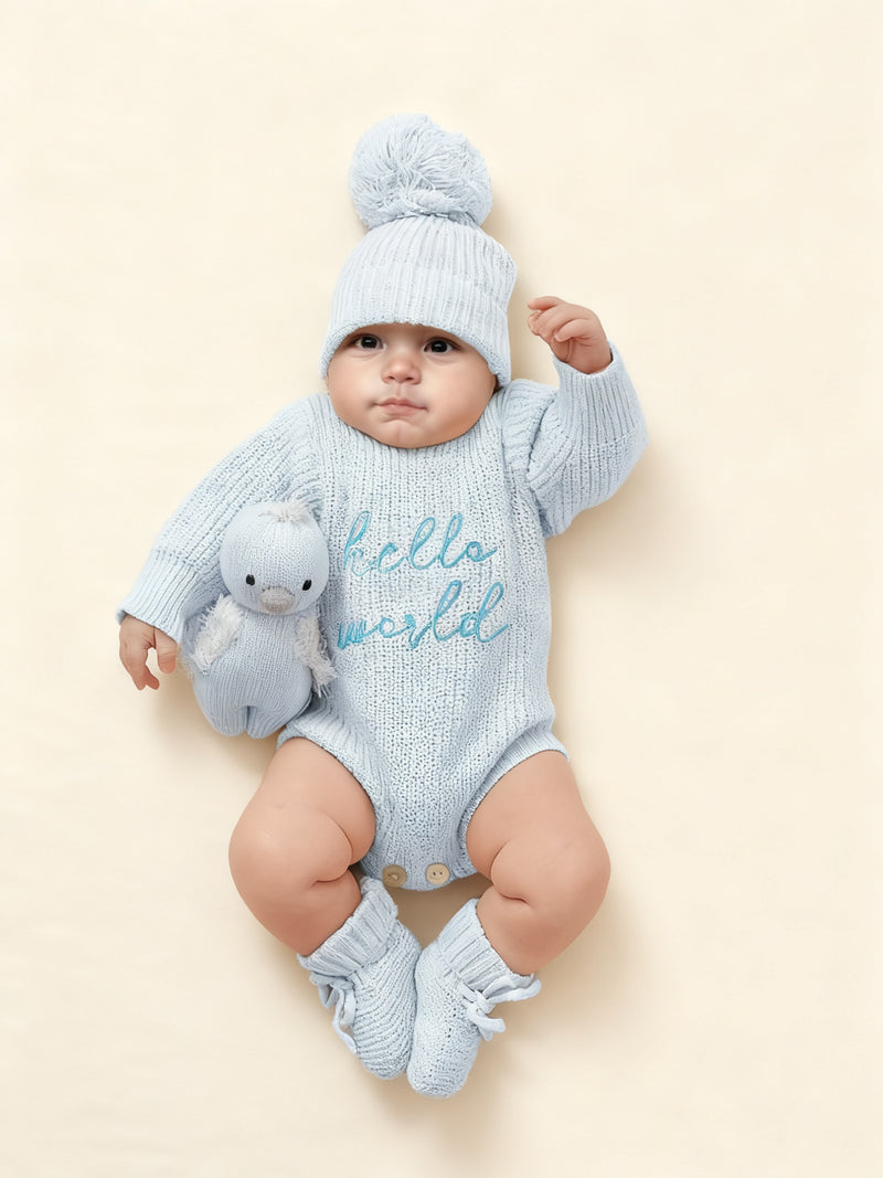 2pcs Photography Outfit, Hooded Sweater.