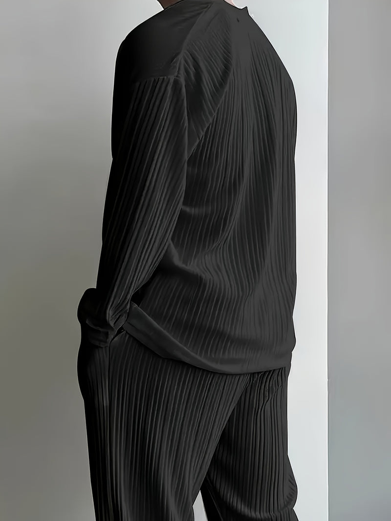 Men's 2-Color Options Available, 2pcs Set.