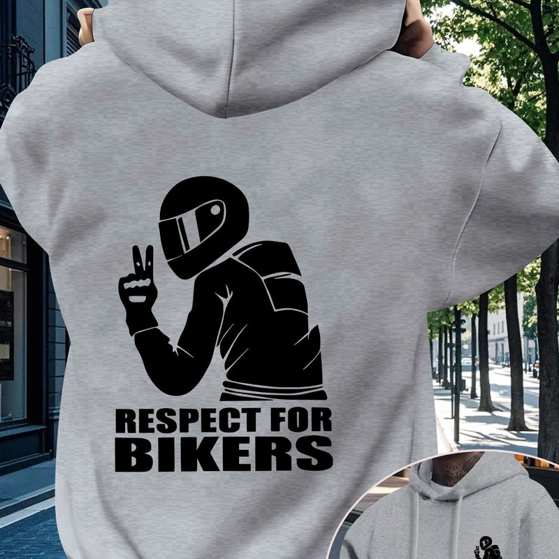 Men's Casual Hooded Sweatshirt.