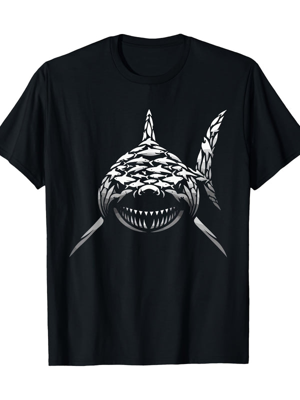 Men's T-Shirt for Shark Enthusiasts.