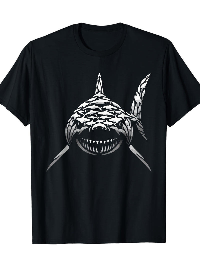 Men's T-Shirt for Shark Enthusiasts.
