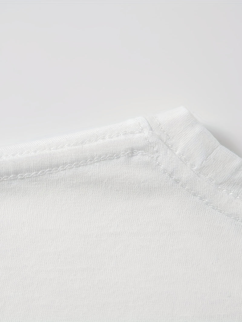 Women's Crew Neck T-Shirt Short-Sleeved.