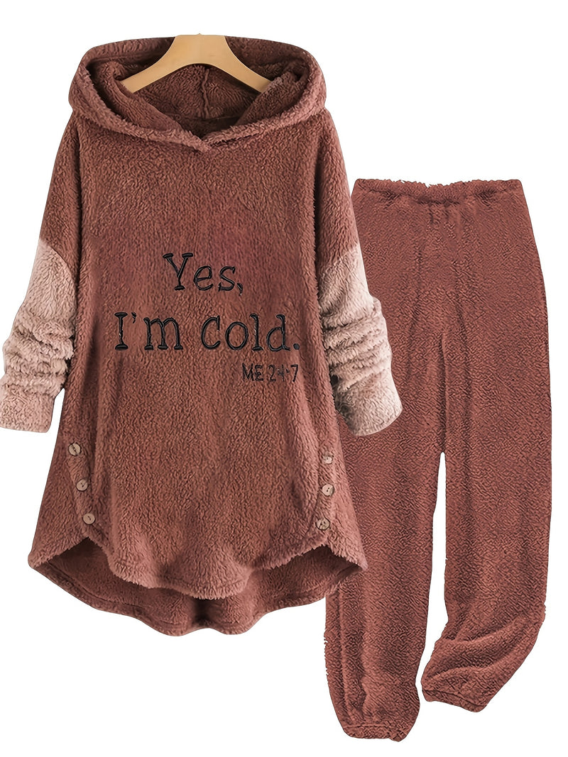 Women's Autumn and Winter Warm Set.