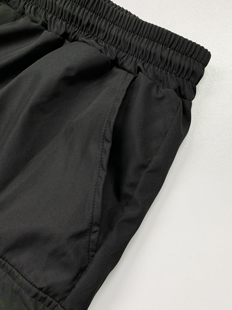 Men's Trendy Streetwear Cargo Pants with Alphabet Pattern.