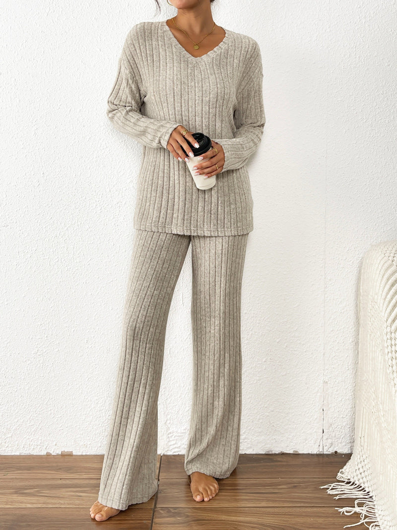 Women's Autumn And Winter Two-Piece Set.