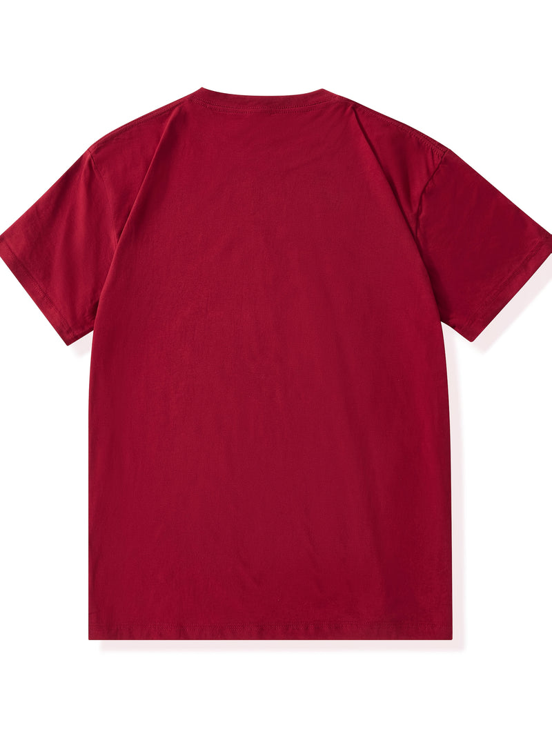 Men's Casual Crew Neck Short Sleeve T-Shirt.