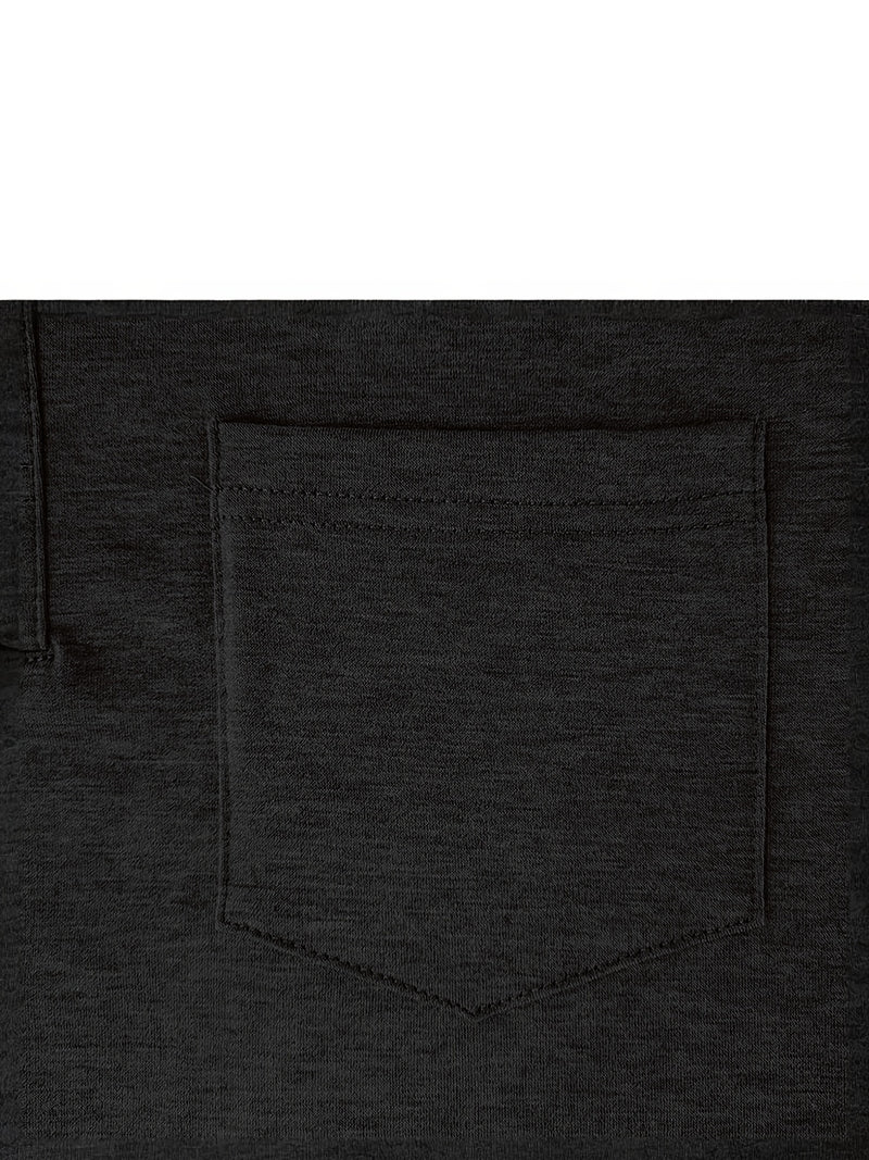 Men's Plaid Collar Pocket T-shirt.