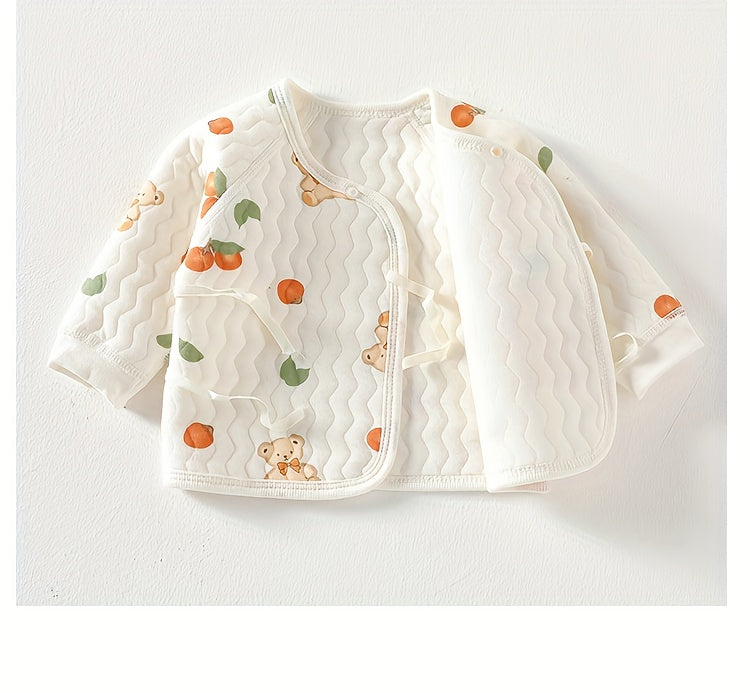Baby's New Autumn/winter Warm Set, Cute Animal All-over Print.