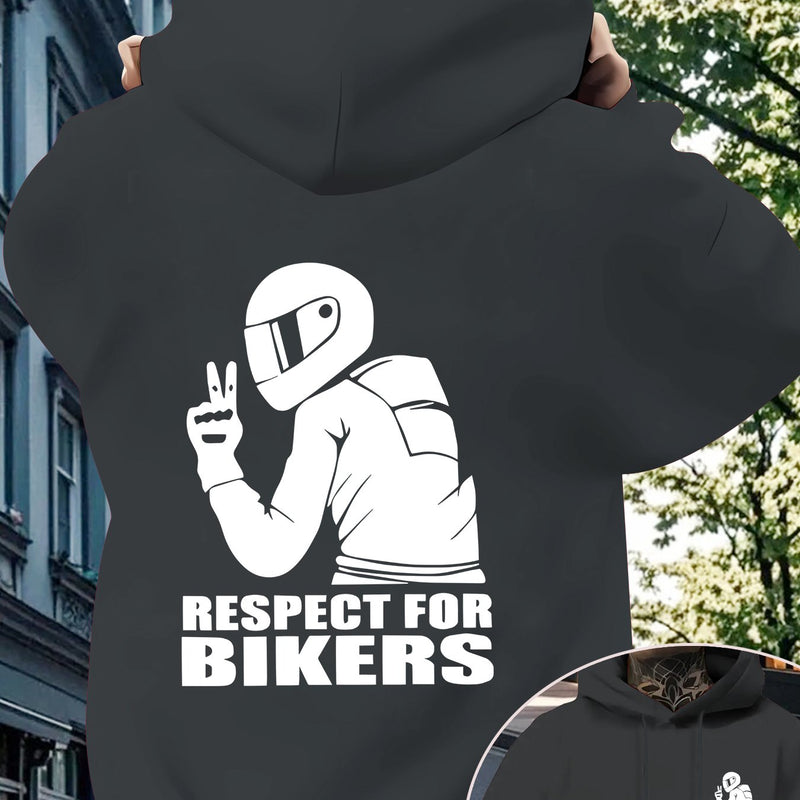 Men's Casual Hooded Sweatshirt.