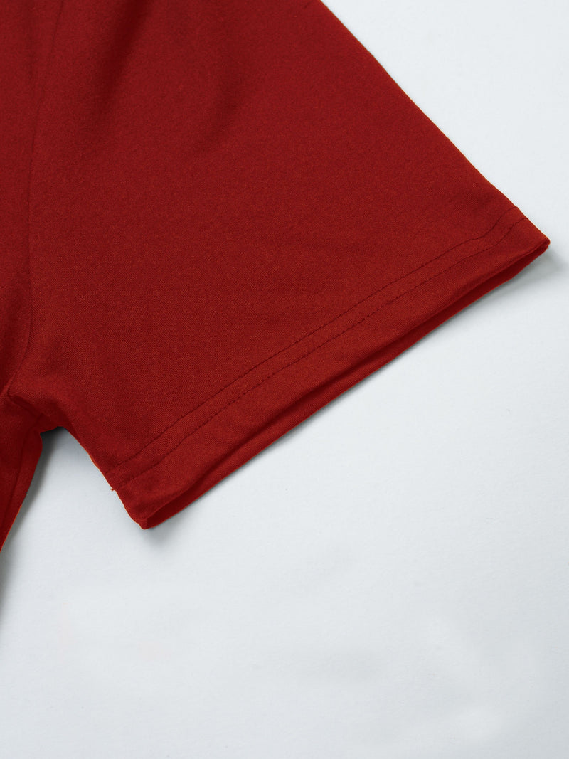 Men's Casual Short Sleeve T-Shirt.