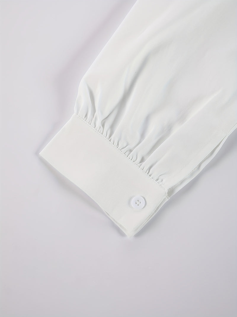 Women's Elegant and Stylish Casual Commuter Color-Matching Outfit Set.