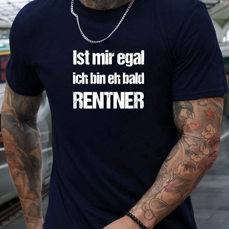 Men's German Slogan T-Shirt.