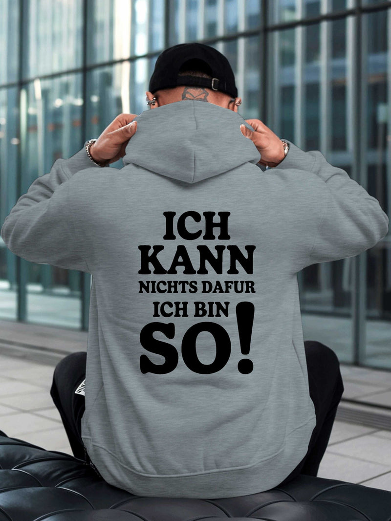 Graphic Men's Hoodie Sweatshirt.