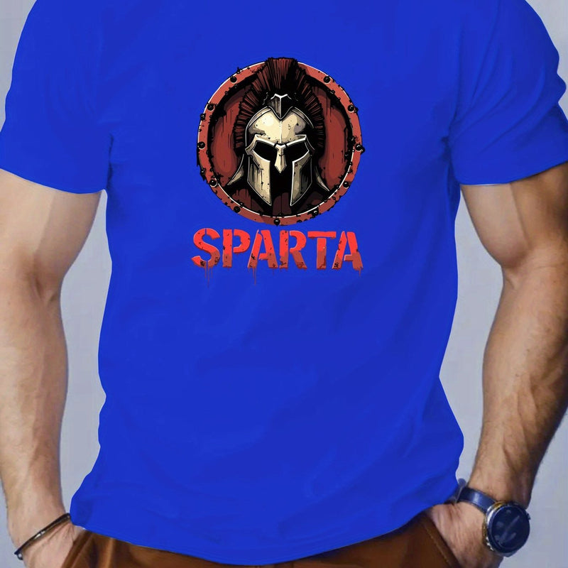 Men's Casual Crew Neck Short Sleeve T-Shirt.