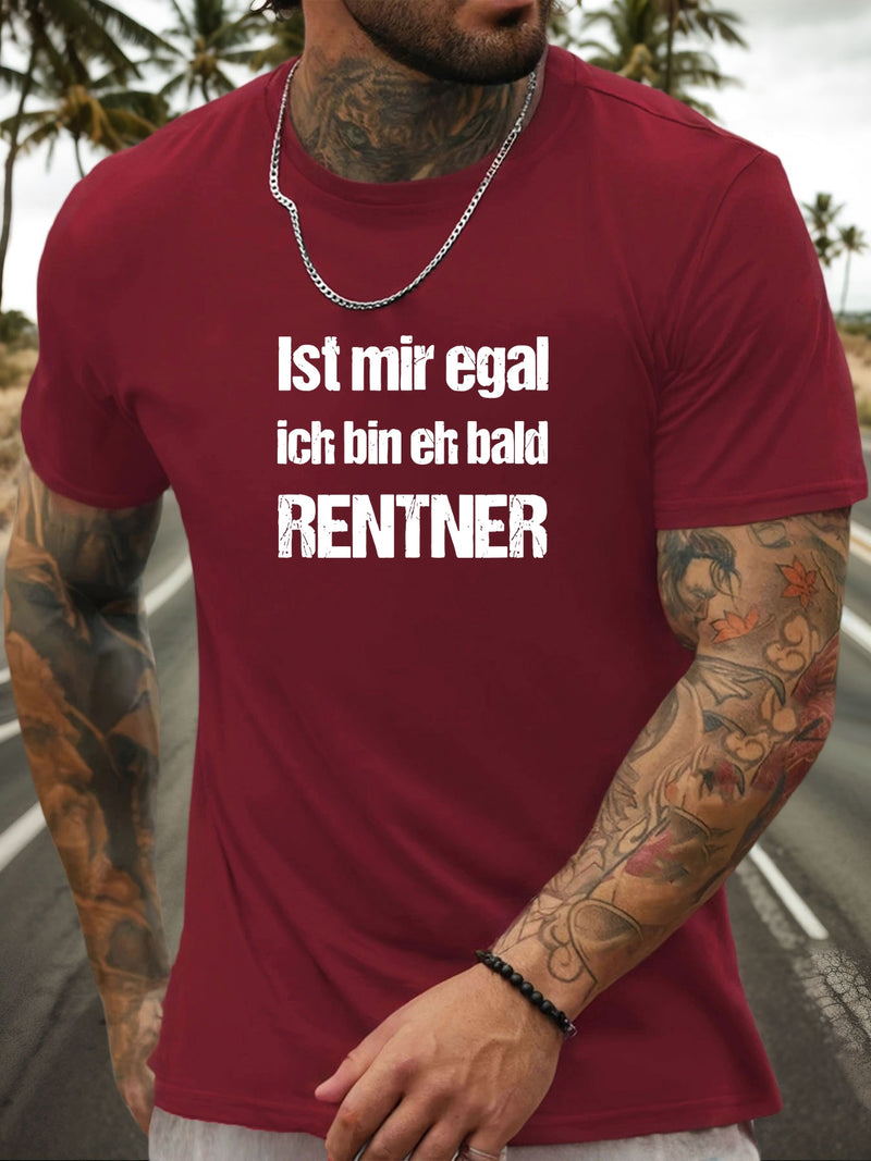Men's German Slogan T-Shirt.