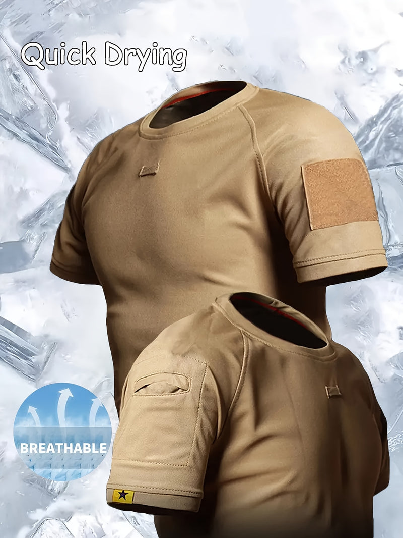 Men's Summer Lightweight Quick-Dry Outdoor Leisure Sports Set.