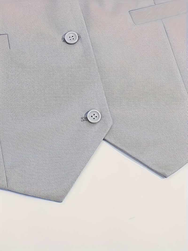 Men'S Suit Set with 2pcs, Including a Blazer And Trousers.