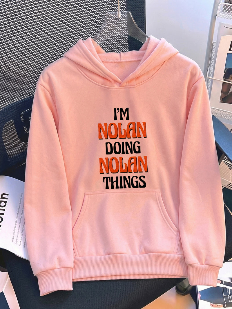 Women's Pocket Hoodie.