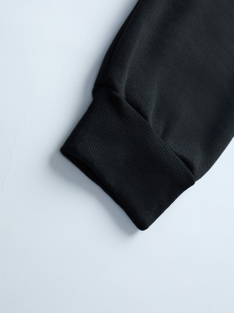 Men's Hooded Sweatshirt with Dog Paw Print.