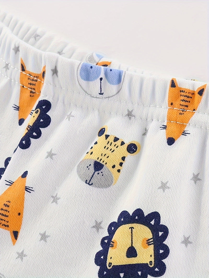 3pcs Set Spring And Autumn Baby Pants for Boys And Girls 0-24 Months.