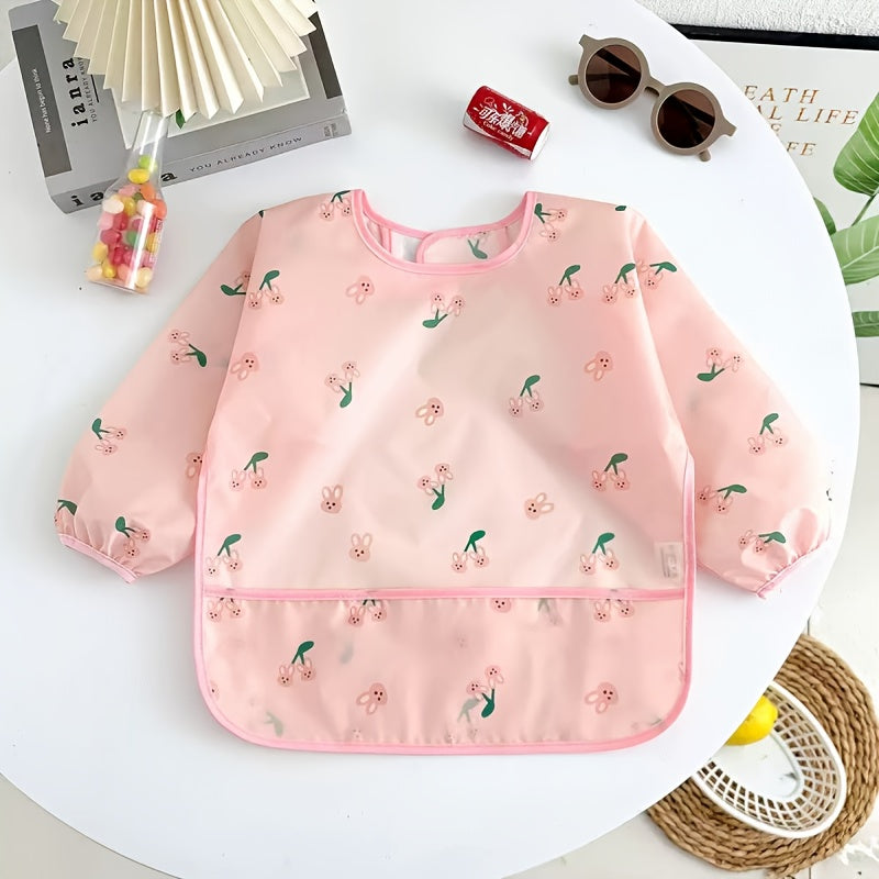 New children's overalls baby anti-dress baby eating clothes.