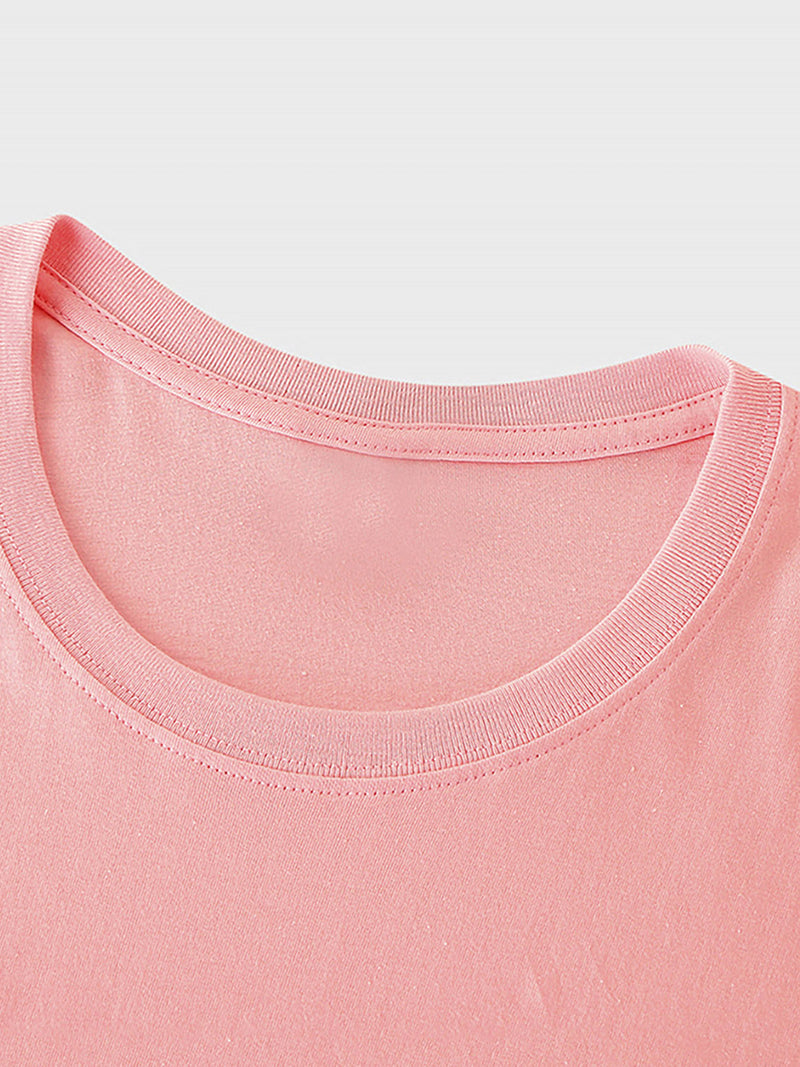 Women's Top with Double-Sided Print.