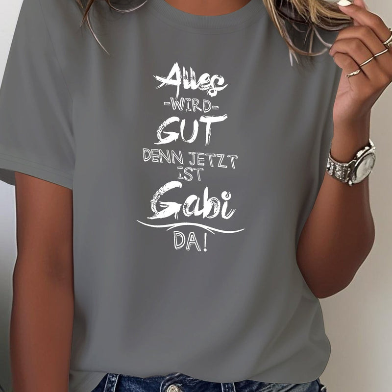 Women's German Name Gabi T-Shirt.