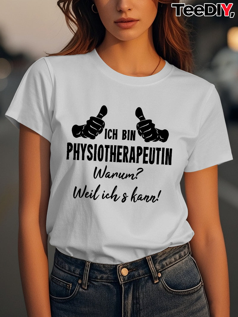 Women's T-Shirt with Short Sleeves.