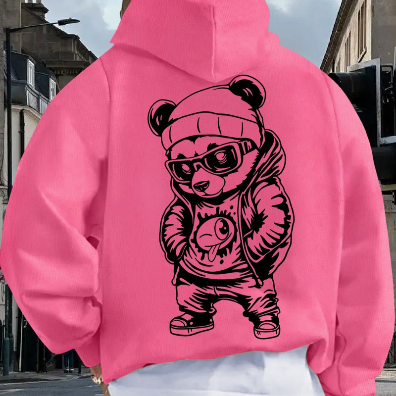 Men's Casual Hooded Sweatshirt.