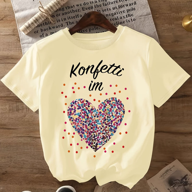 Women’s Casual Short Sleeve T-Shirt.