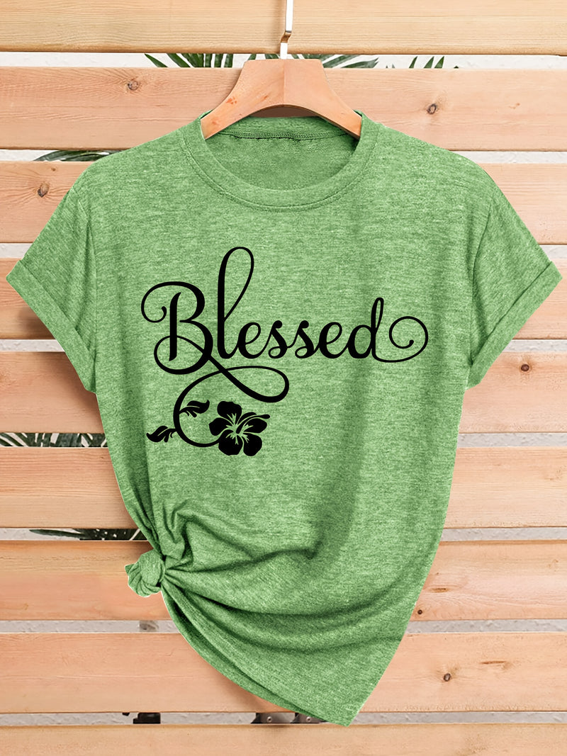 Women's Casual Short Sleeve T-Shirt.